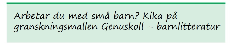 tips om genuskoll